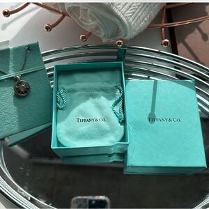 Silver Tiffany & co. Sun ☀️ necklace